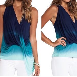 Young Fabulous & Broke ombré Racerback tank size M